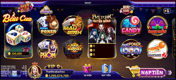 Các bước tham gia đặt cược game bầu cua tại  